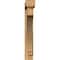 Ekena Millwork Imperial Block Rough Sawn Bracket w/ Offset Brace, Western Red Cedar, 6"W x 34"D x 40"H BKT0604X34X40IMP05RWR - alternate 4